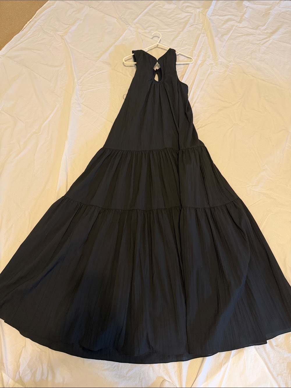 NEW WITH TAGS. Acler Black Tiered Sleeveless Maxi Dress - Picture 4 of 6